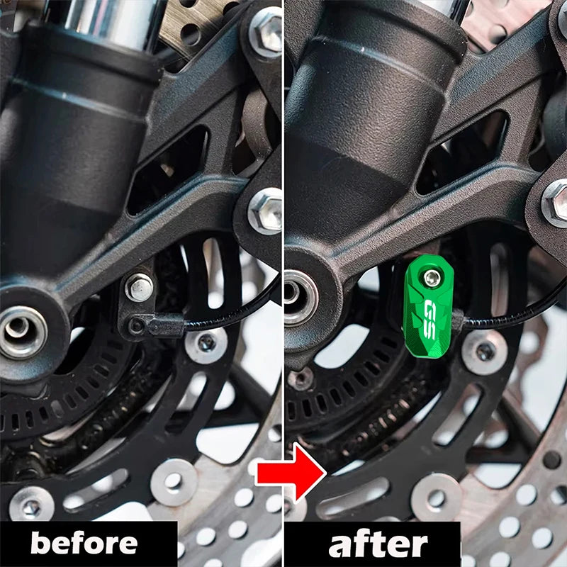 For BMW R1250GS R1200GS R1300GS F900GS F750GS F850GS Adventure F800GS Motorcycle Wheel ABS Sensor Guard Cap R 1250 1200 1300 GS