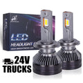 DAWN KNIGHT K5C 24V H7 H4 H1 LED Truck Light Bulb H11 4300K 6000K 110W 24V Led Headlight Lamp for Truck 2PCS