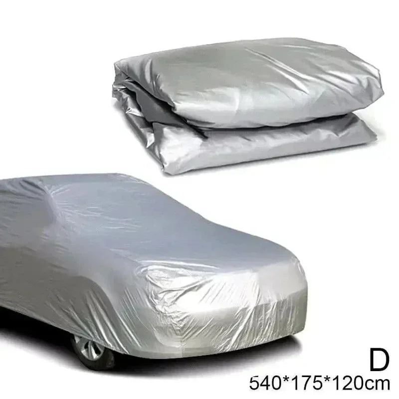 Universal Car Cover Waterproof Dustproof Outdoor Protection Full Rain Snow UV Protective Car Cover for Hatchback Sedan SUV