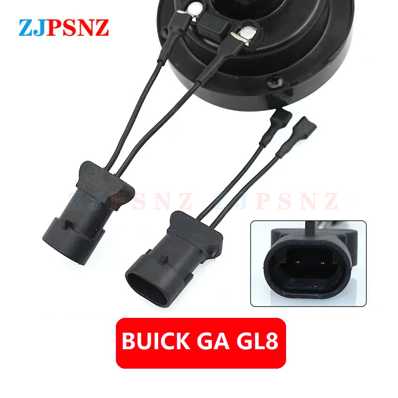 Universal Car Horn Male Plug Snail Horn Dedicated Socket Horns Socket Horn Conversion Plug Adapter Speaker Socket Accessories