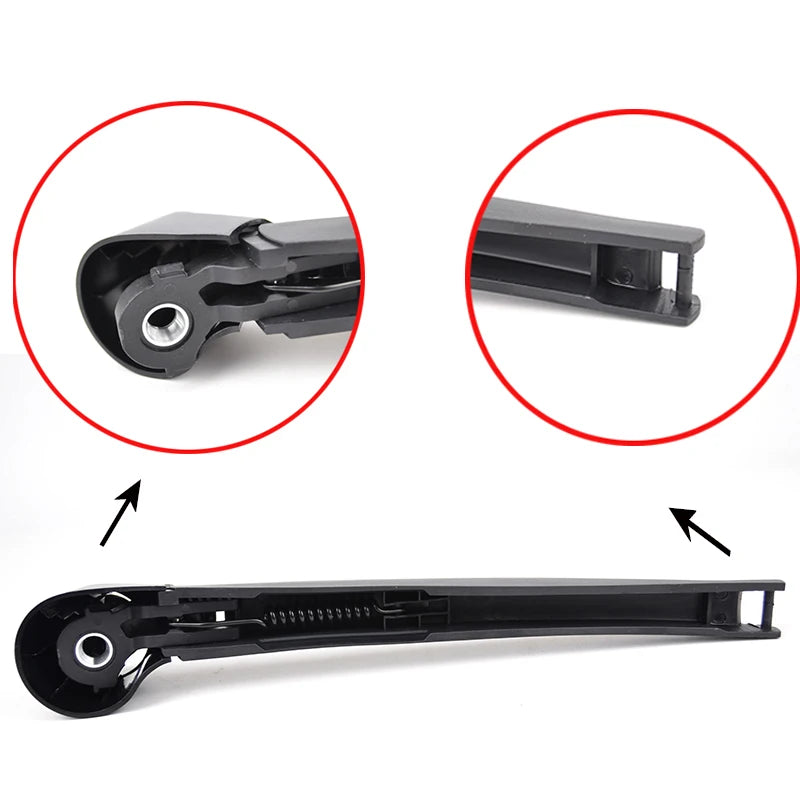 Erick's Wiper 11" Rear Wiper Blade & Arm Set Kit For VW Polo 6N 6KV 1994 - 2002 Windshield Windscreen Tailgate Window Rain Brush