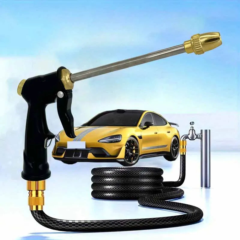 Household Pressurized Water Gun! Car Wash/Watering/Yard Cleaning Universal, Multi-Functional And Easy To Handle With One Shot