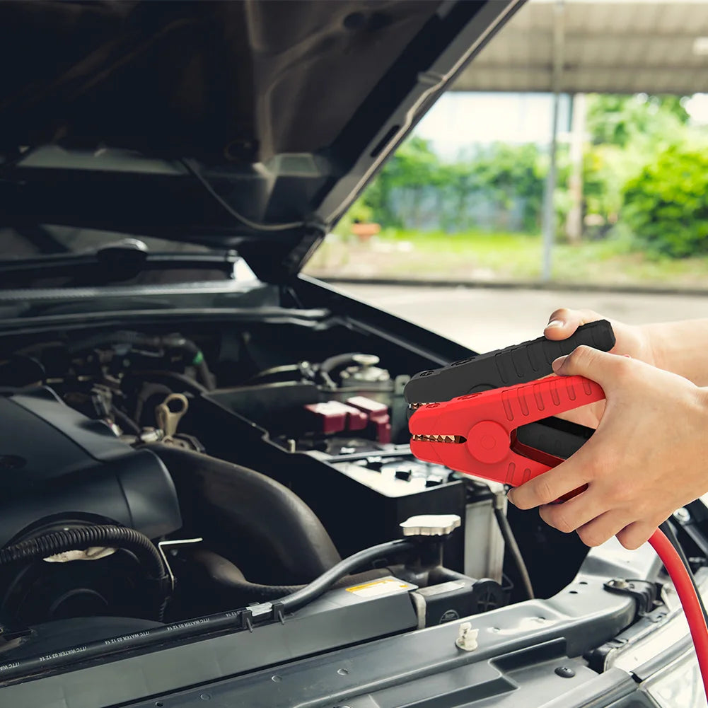 18V Battery Jump Starter Automotive Booster Cable Auto Booster Cable for Most 12V Motorcycles Cars SUVs