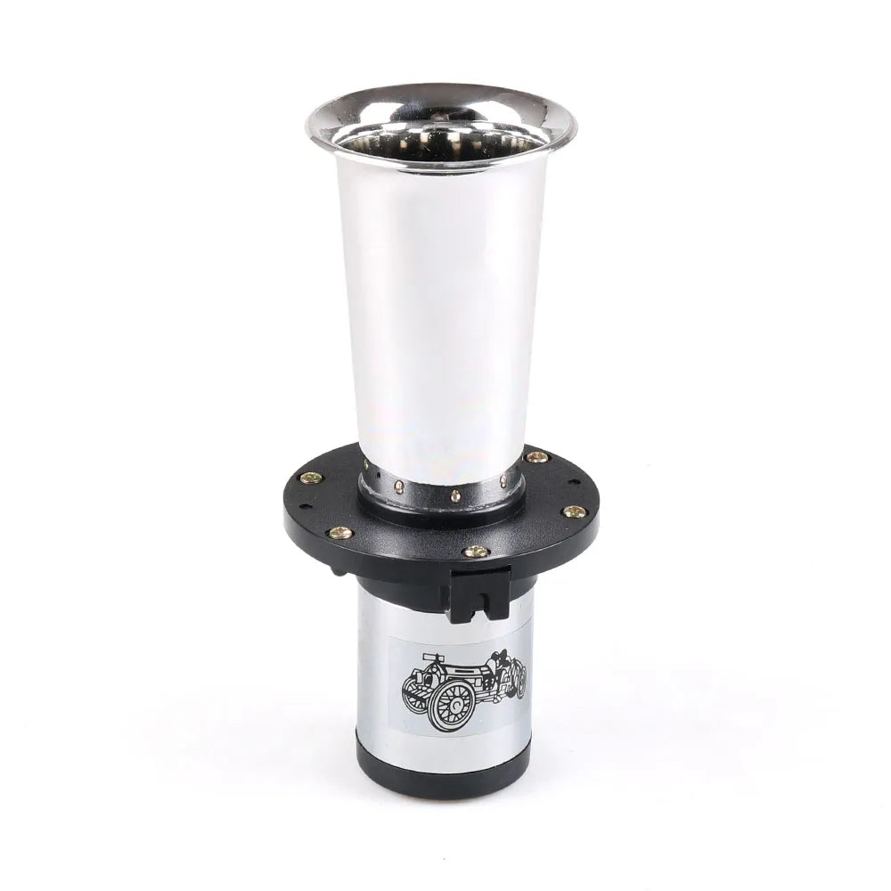 Car Air Horn Antique Ahooga Klaxon 12V Vintage OO-GA Classical for Ford Model T Style Old School Chrome 115dB Motorbike