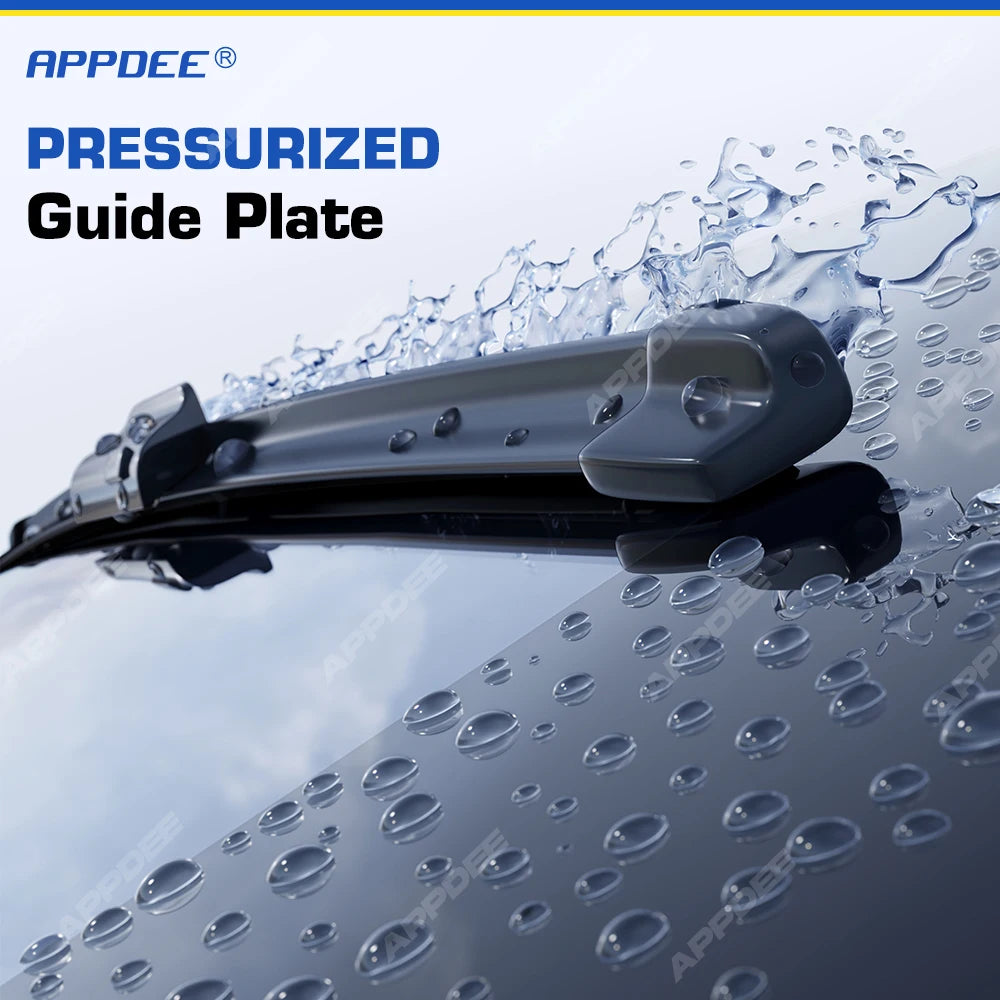 Silicone & rubber  Front Wiper Blades Set For VW Transporter T4 1990 - 2003 Windshield Windscreen Window Brush 21"+21"