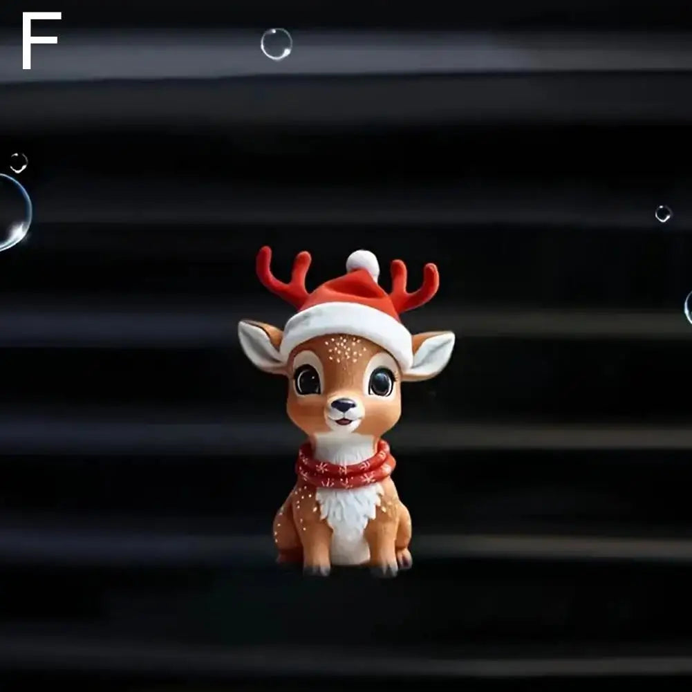 Cute Cartoon 2D Kitten Ventilation Clip Car Air Freshener Car Air Conditioner Air Outlet Aroma Diffuser Auto Interior Decoration