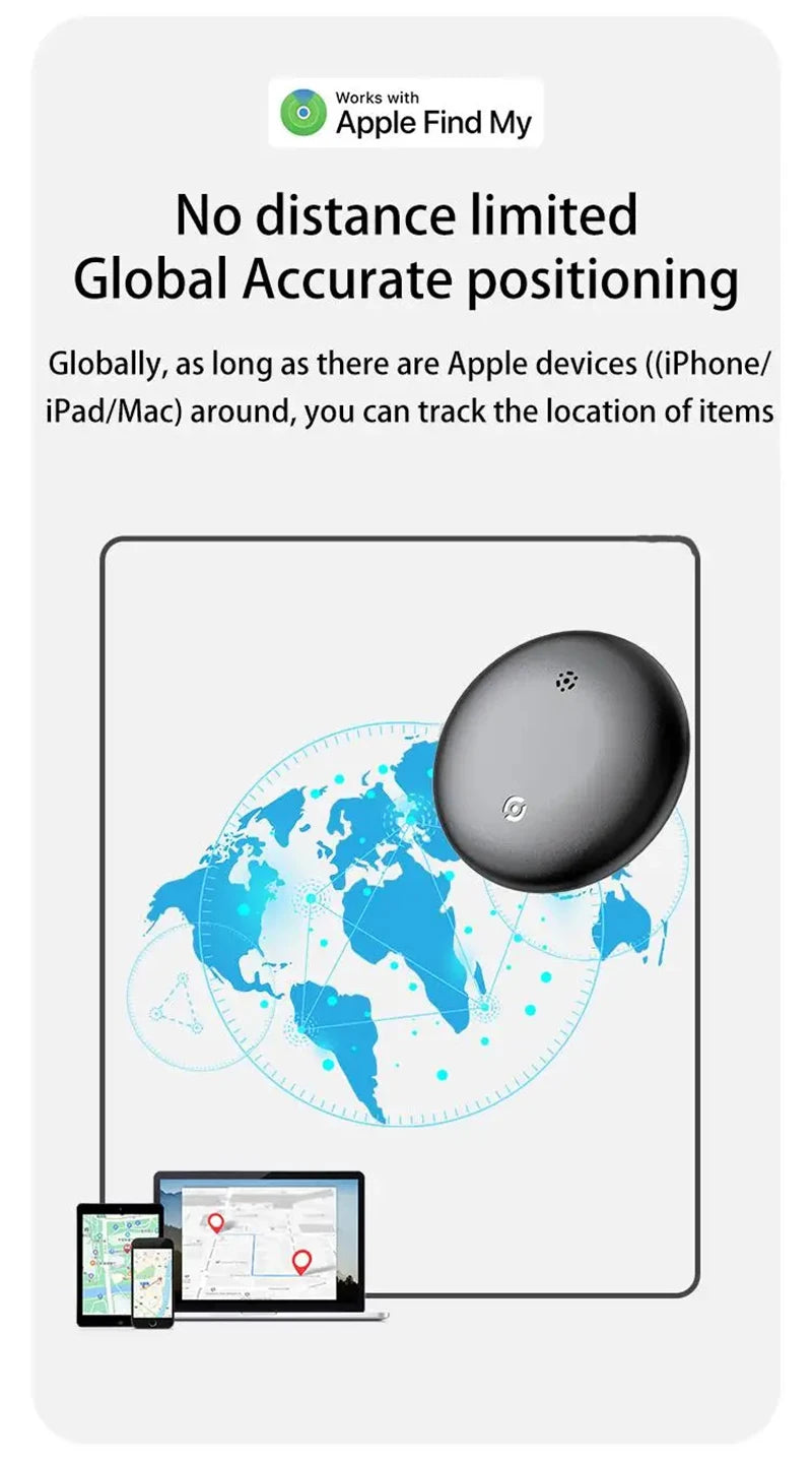 GPS Locator Global Positioning Pet Wallet Suitcase Car Tracking Elderly Kids Anti Getting Lost Finder For iPhone Find My New