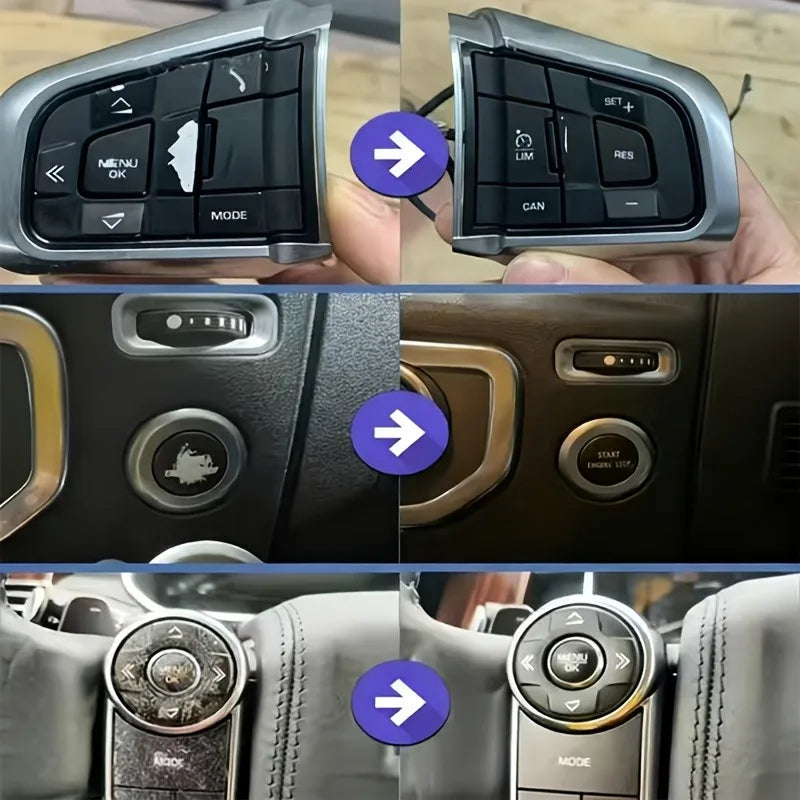 IFUBO Pro Car Paint Repair Pen: One-Step Black Plastic Touch-Up for Interior/Exterior Scratch Removal