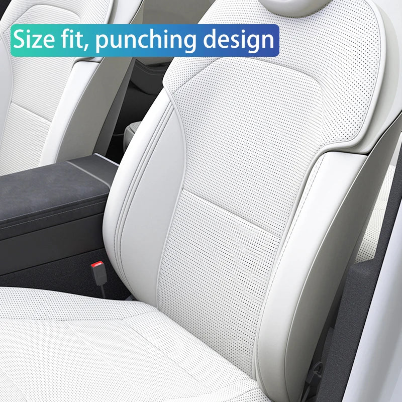 For Tesla Model Y 2025 2026 juniper Ventilation leather seat cover cushion Breathability Comfortable  seat Interior accessories