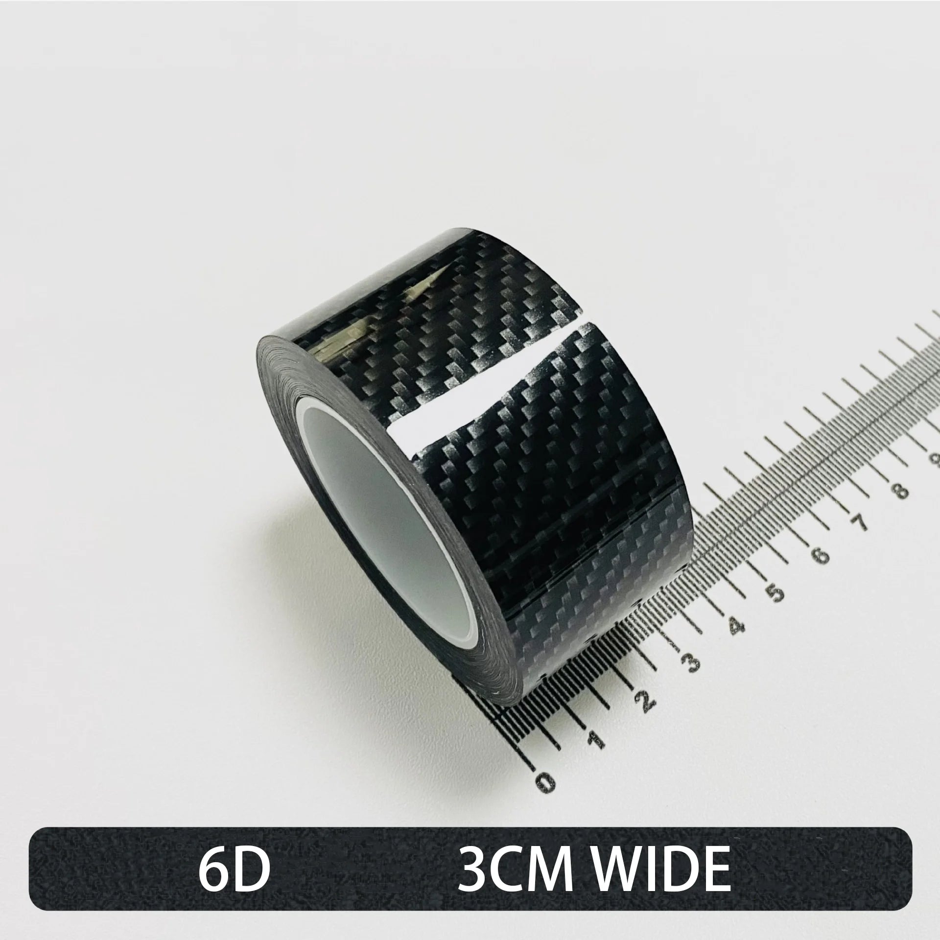 Carbon Fiber Car Stickers Self-adhesive Automotive Wrap Tape Matte Black Protective Car Film 3D Vinyl Door Strip Accessories