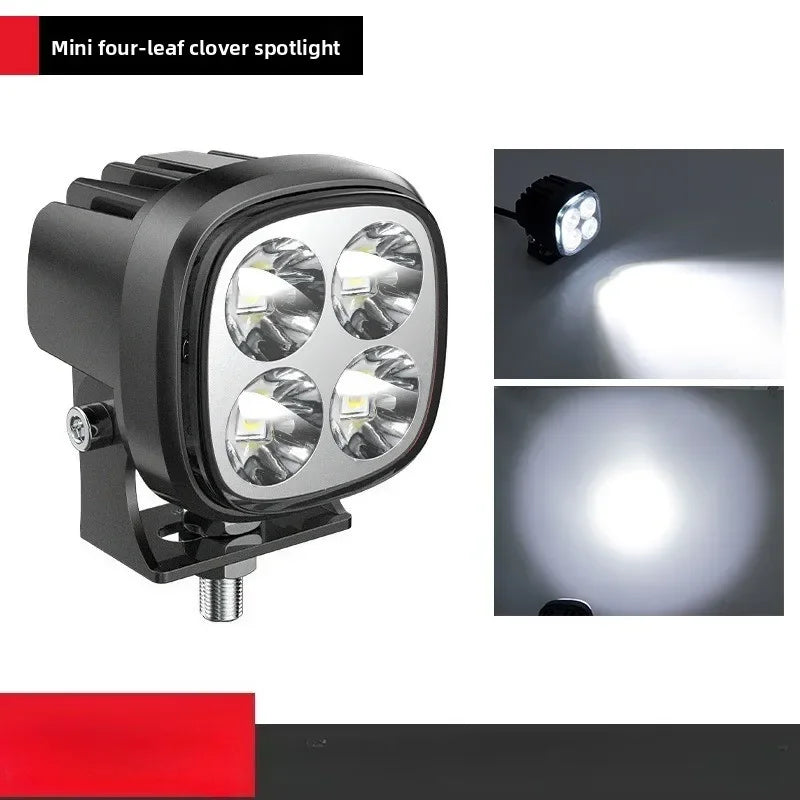 60W Led Work Spotlights 12V/24V Pod Lights Headlights for Motorcycles Flood Led Bar Fog Lights for Car Truck 4x4 Off Road ATV