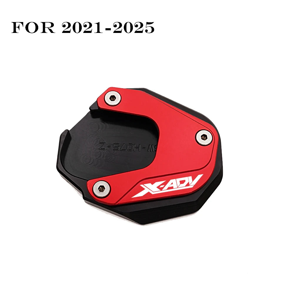 Fit For Honda XADV X-ADV 750 XADV750 2017-2023 2024 2025 CNC Motorcycle Kickstand Side Stand Extension Pad Enlarger Plate