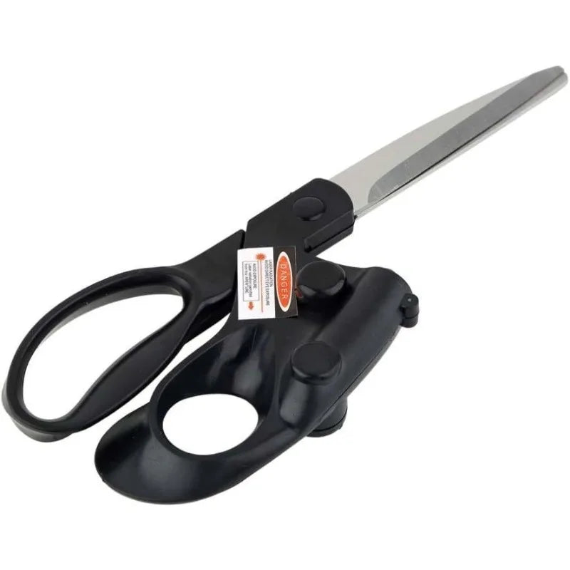 Professional sewing laser guided scissors suitable for cutting and direct cutting of household crafts packaging 1/2PCS