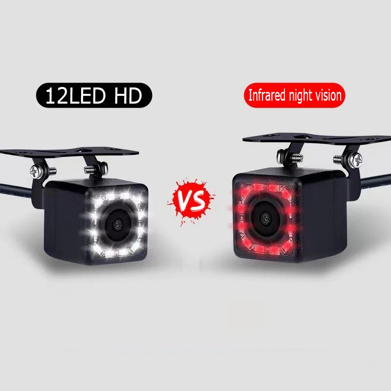 car dashcam 4-pin5-pin rear view camera redlight HD night vision backup waterproof wide-angle front and rear parking cameras