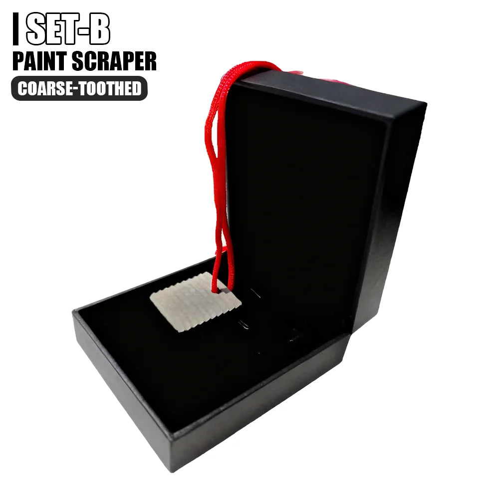 Car Paint Spot Repair Scraper Professional Paint File Quickly Removes Paint Spots/Runs/Stains Without Damaging The Paint Surface