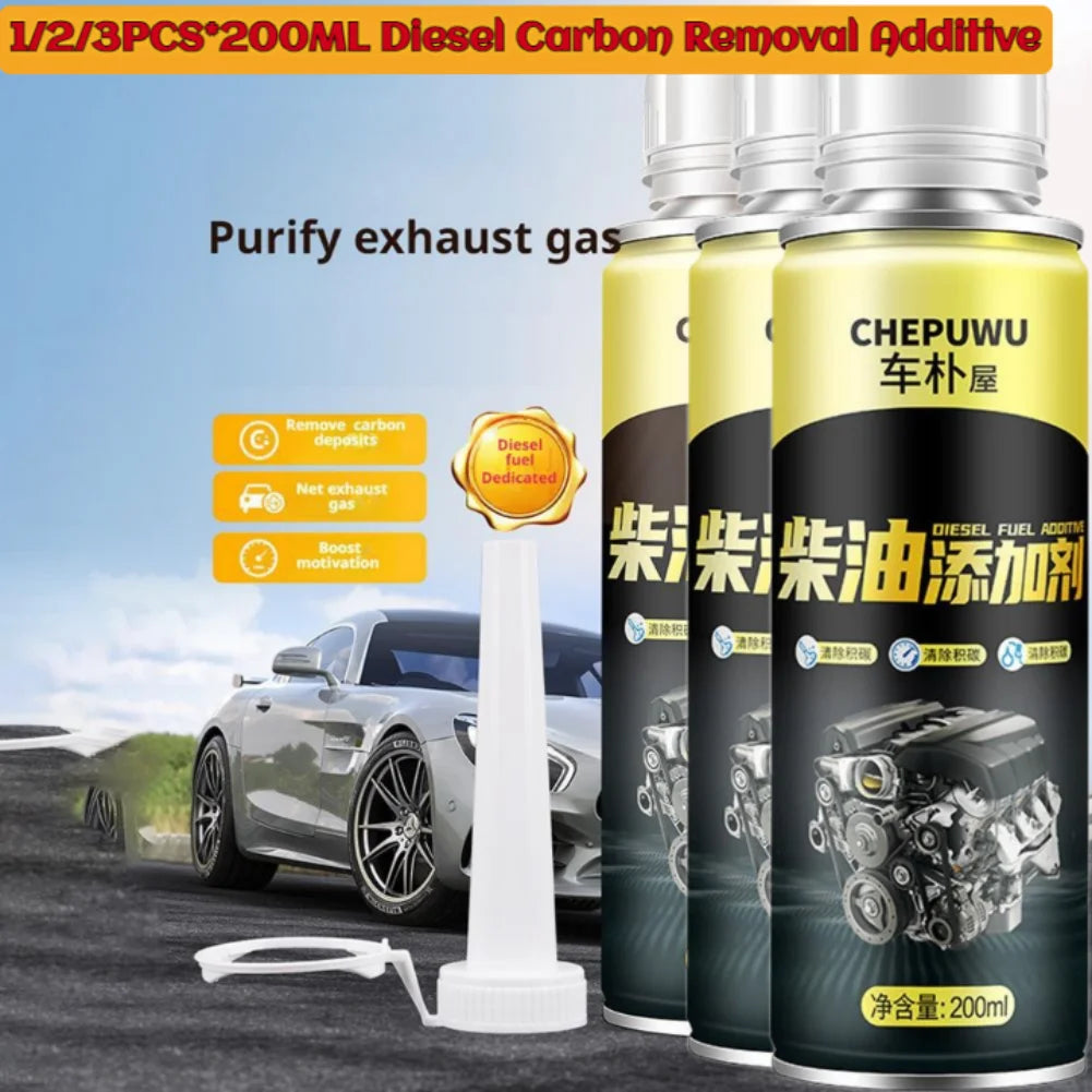 Diesel Car Special Carbon Removal Net Exhaust Cleaner Power Enhancement Clean Carbon Additive Diesel Additive Diesel