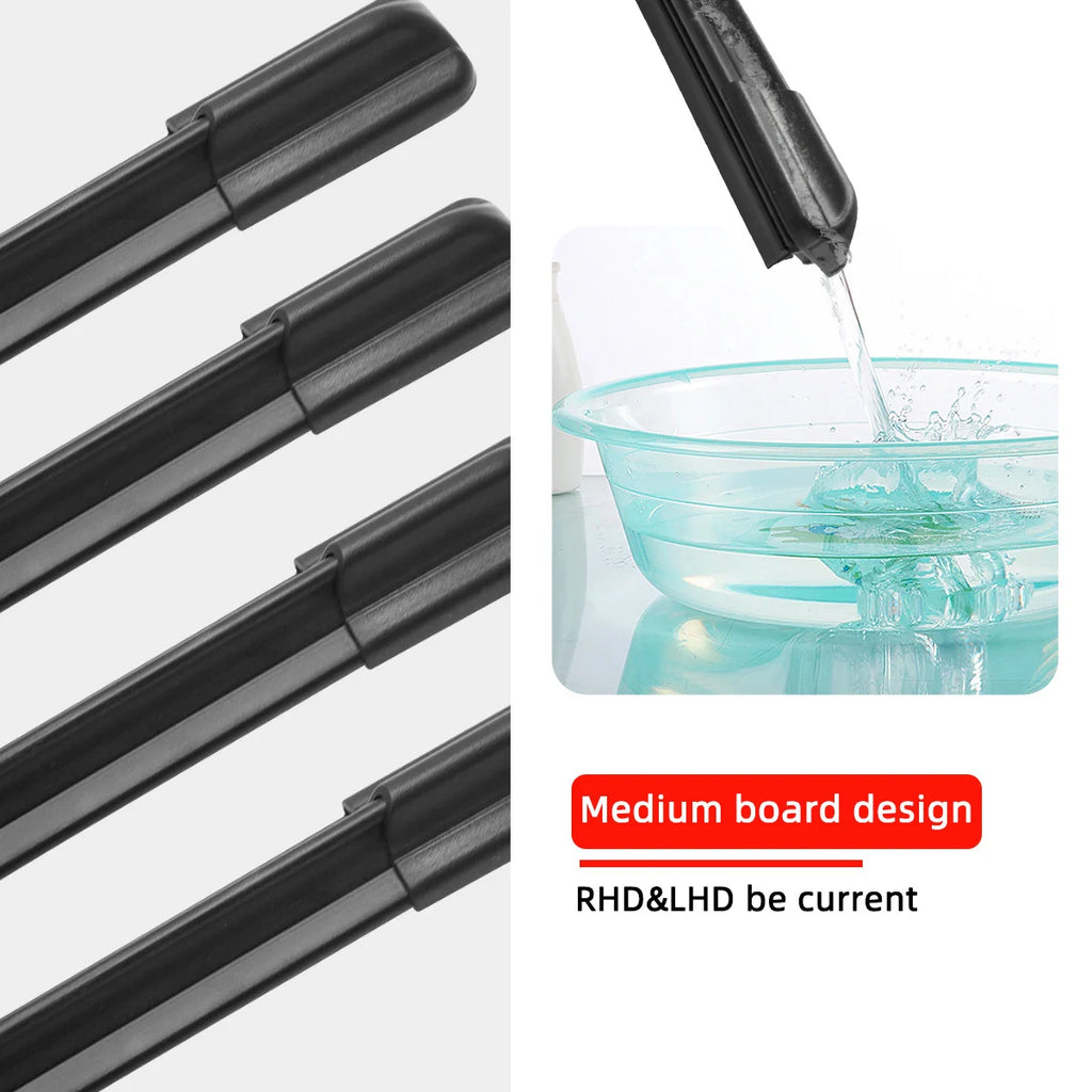 1/2/3/4/6PCS Car Wiper For TOYOTA Prius 2003-2015 Front Rear Wiper Blades Brushes Auto Accessories 2009 2010 2011 2012 2013 2014