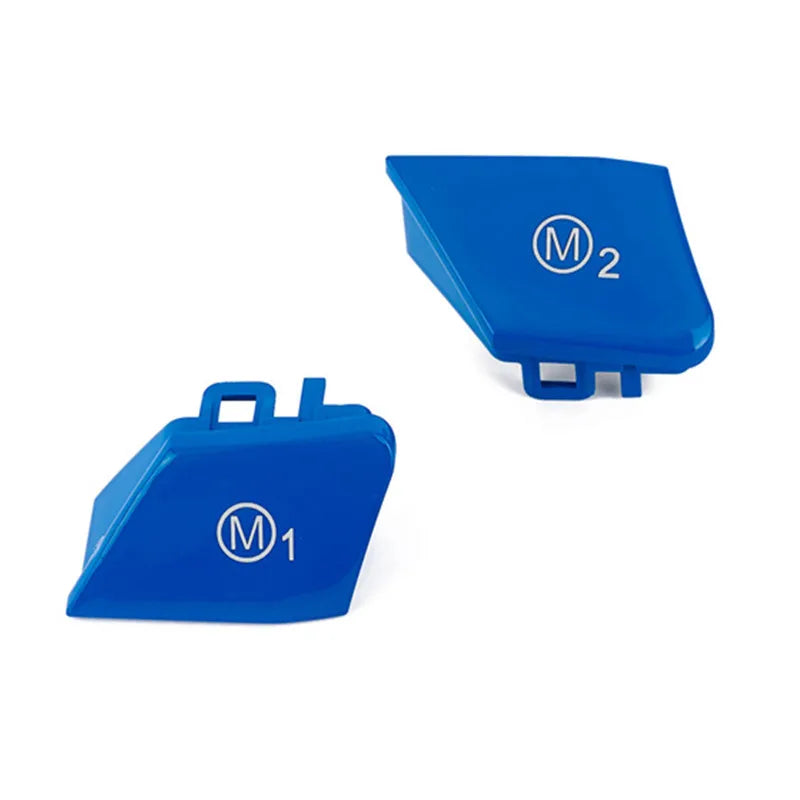 Car Steering Wheel M1 M2 Switch Replace Button Cover Trim Fit For BMW F20 F22 F30 F32 F36 F10 F12 F15 F16 M3 M4 M5 M6 X5M X6M