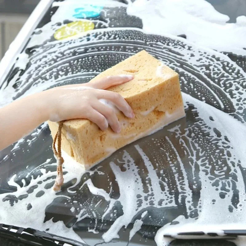 17*11*9 CM Car wash sponge block car motorcycle cleaning supplies large size Honeycomb sponge brush dusting car cleaning tool
