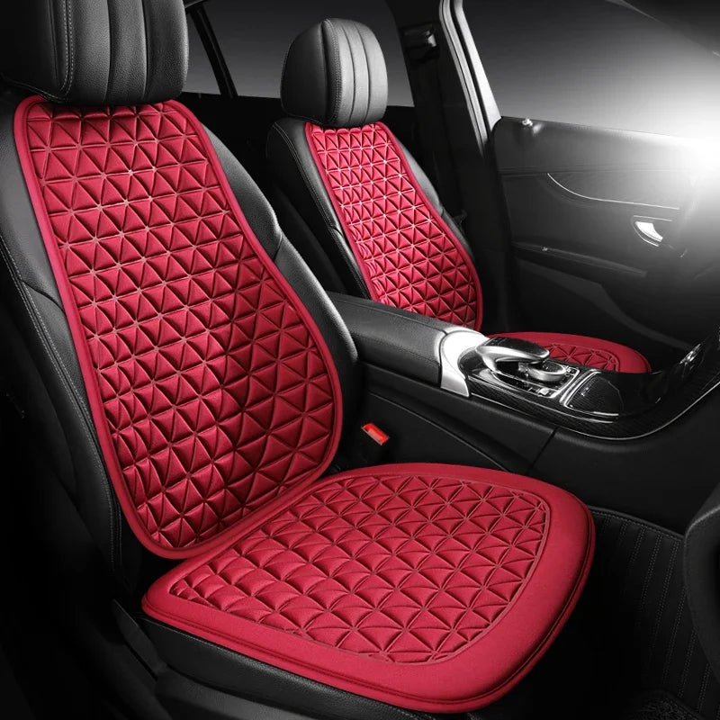 Breathable Fabric Car Seat Cover 3D Triangular Concave Convex Hip Massage Cover General Car Seat Cushion, Sof, Non-Slip, Durable