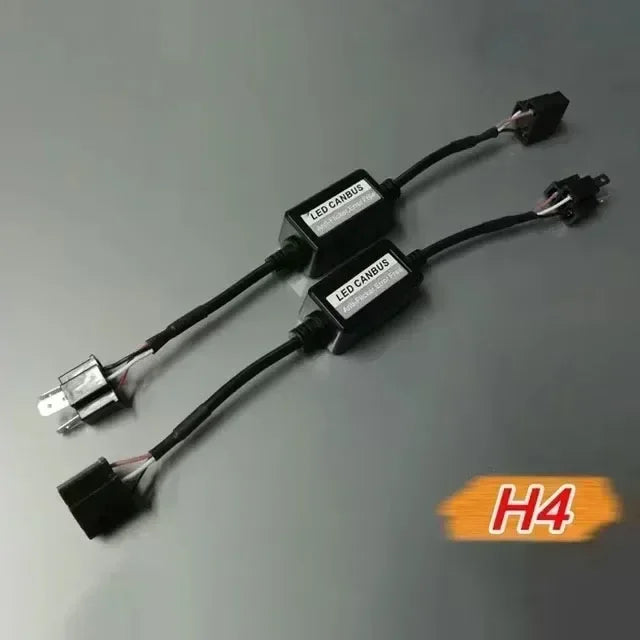 NEW 1/2/4PCS LED Canbus Car Headlights Error Free Resistor for SUV Fog Lights H4 H7 H1 H11 9006 9007 Adapter Anti-Flicker Tools