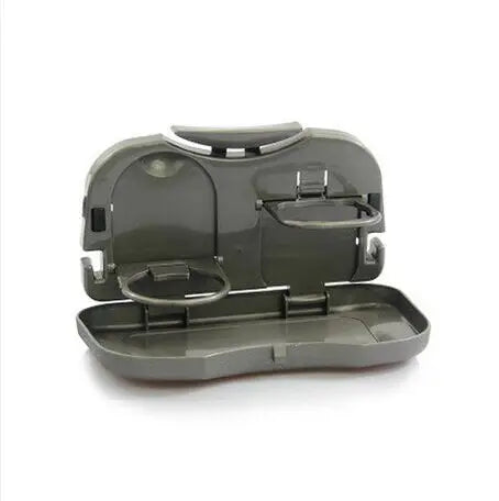 Car Cup Holder Folding Table Auto Drink Food Cup Tray Car Cup Holder Back Seat Table Beverage Holder Stand Desk Accessories