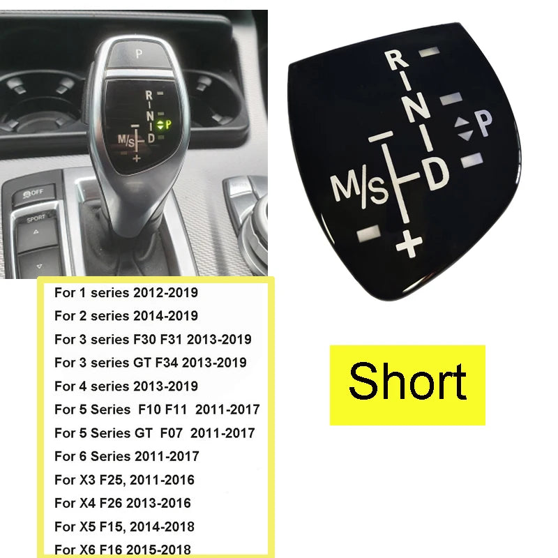 Car Gear Lever Auto Parking Button Letter P Button for BMW 1 2 3 4 5 7 Series F10 F11 F01 F02 X1 X3 X4 F30 F32 F48 F25