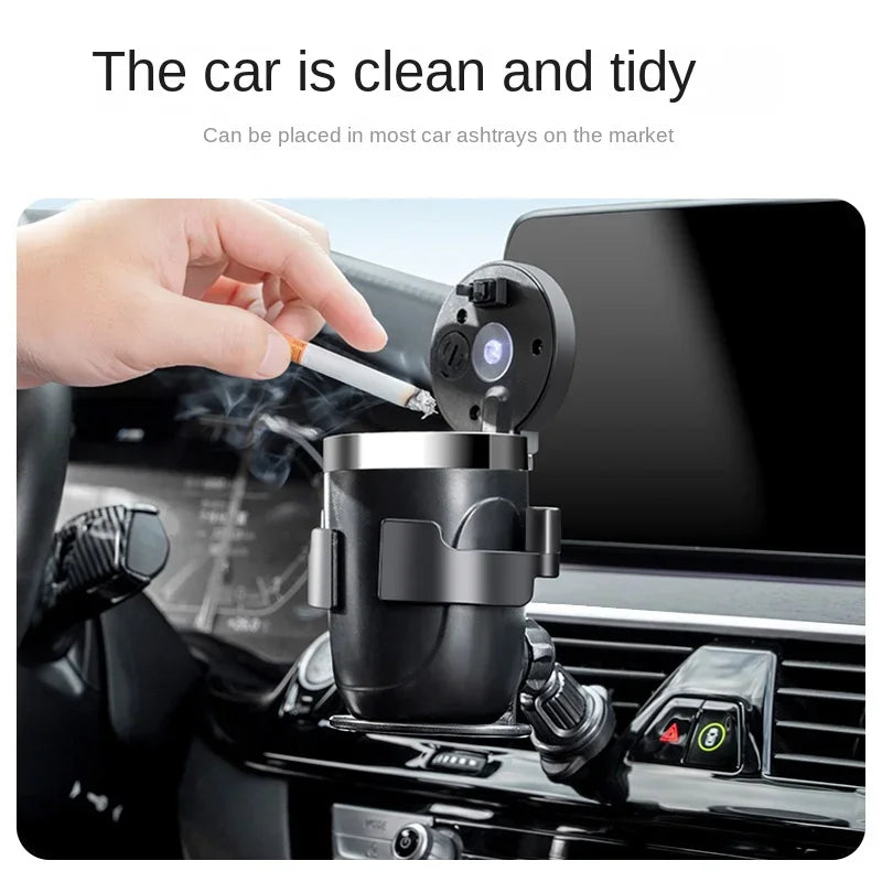 Car Water Cup Holder Tea beverage Holder Car air conditioning outlet ashtray fixed frame seat multi-function