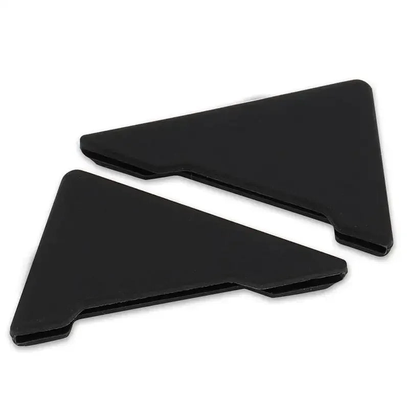 2pcs Car Front Door Corner Anti-collision Protector for Auto 90 Degree Angle Door Bumper Silicone Anti-Scratch Cover