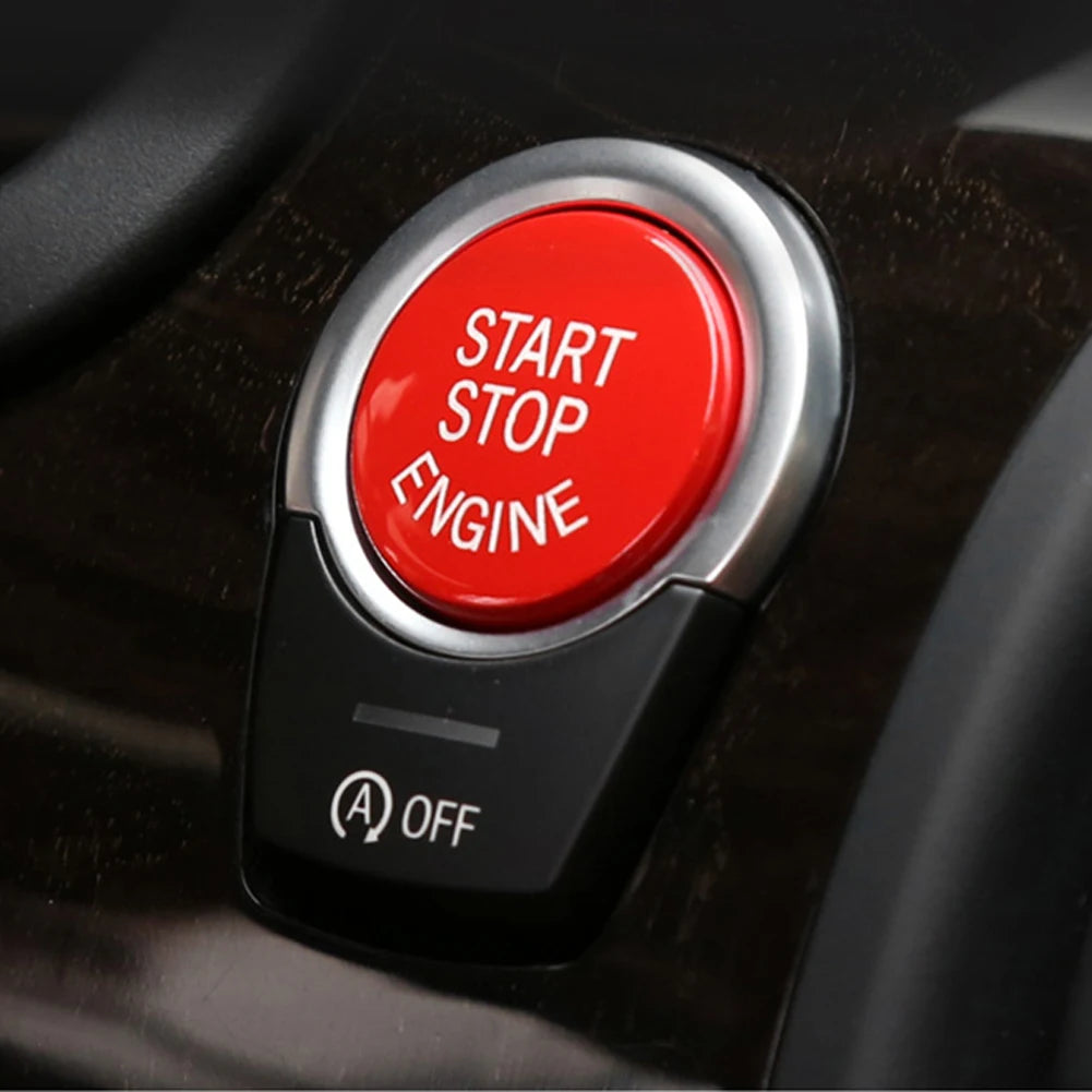 Start Stop Engine A Key To Start Engine Start Button Cover For BMW F Chassis F20 F30 F34 F10 F48 F52 F15 F16 F25 F26
