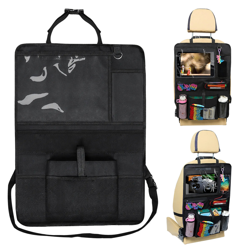 Car Seat Cover for Tesla Model 3 Y Juniper 2026 Oxford PU Leather Protector Mats Child Baby Cushion Protective Mat For Baby Kids