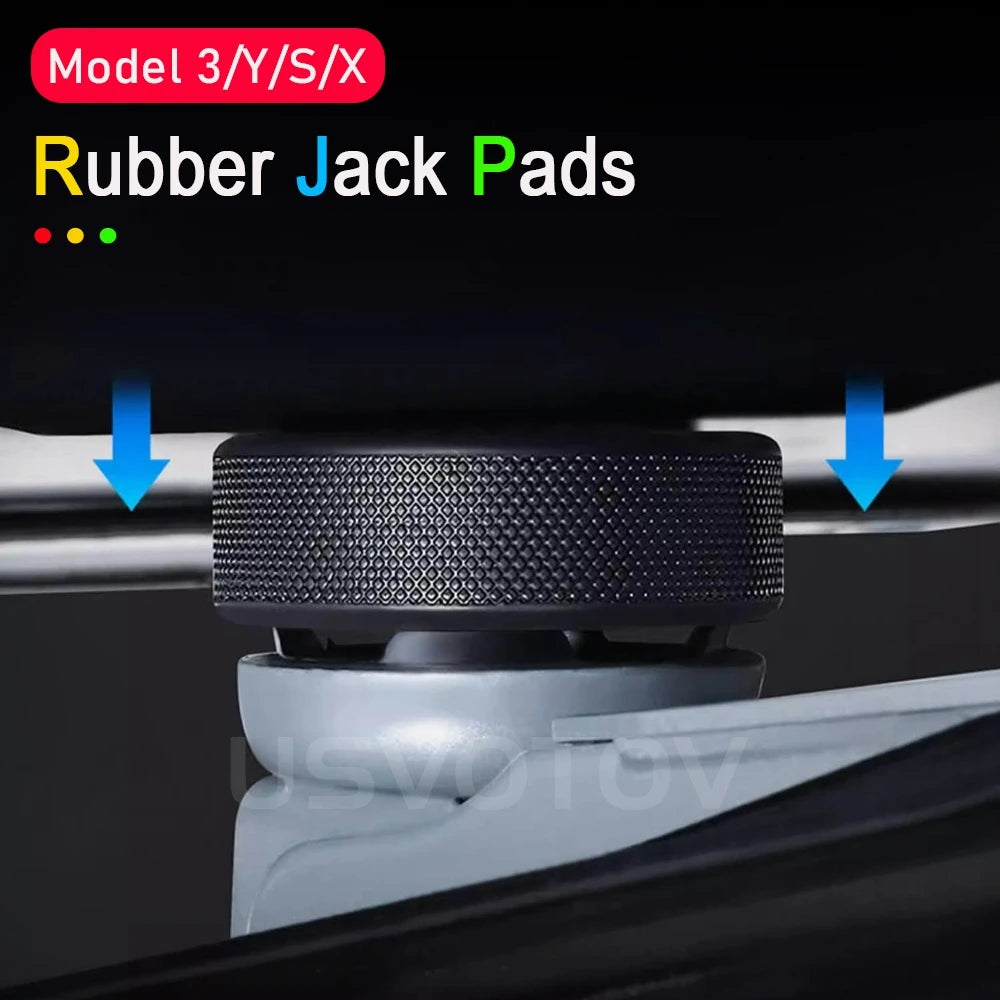 Battery & Chassis Protective Lifting Pad for Tesla Model 3 Y S X Juniper Jack Pads Floor Adapter Tire Repair Tools Accessories