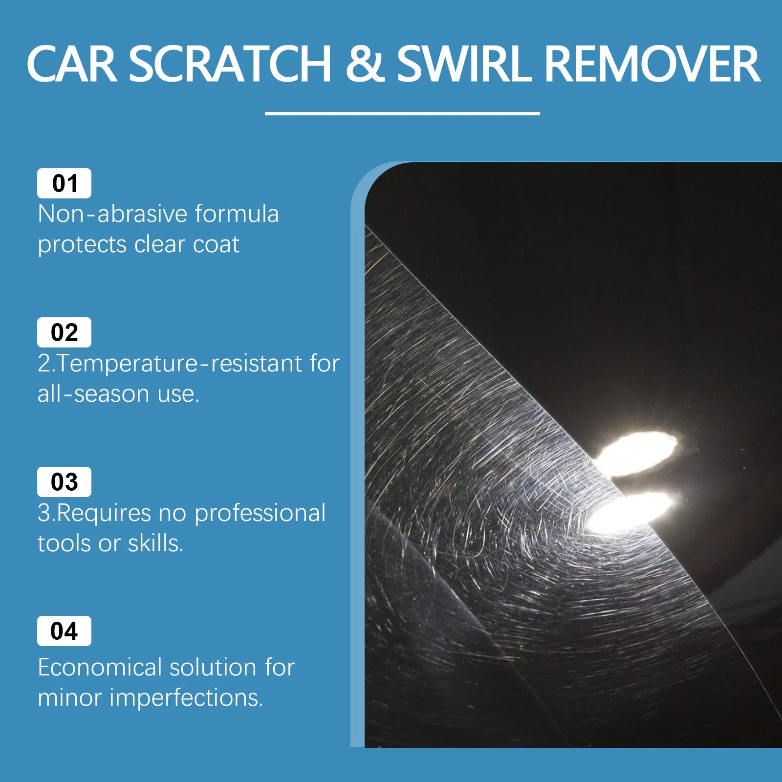 Car Scratch Remover Paint Care Tools Auto Body Grinding Compound Anti Scratch Wax Renovation Cleaning Brightening Repair Cream