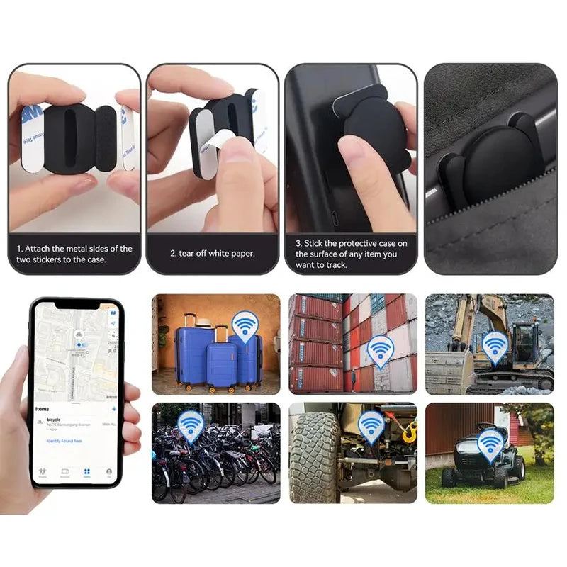 GPS Locator Global Positioning Pet Wallet Suitcase Car Tracking Elderly Kids Anti Getting Lost Finder For iPhone Find My New