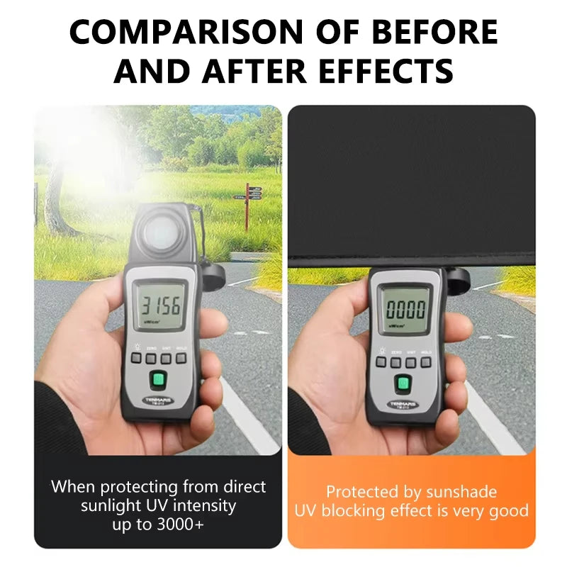 New Electrostatic Sun Visor for Car Side Window 4-Layer Sun Shade Curtains Anti-Glare UV-Blocker Auto Internal Blocker 99.9% UV