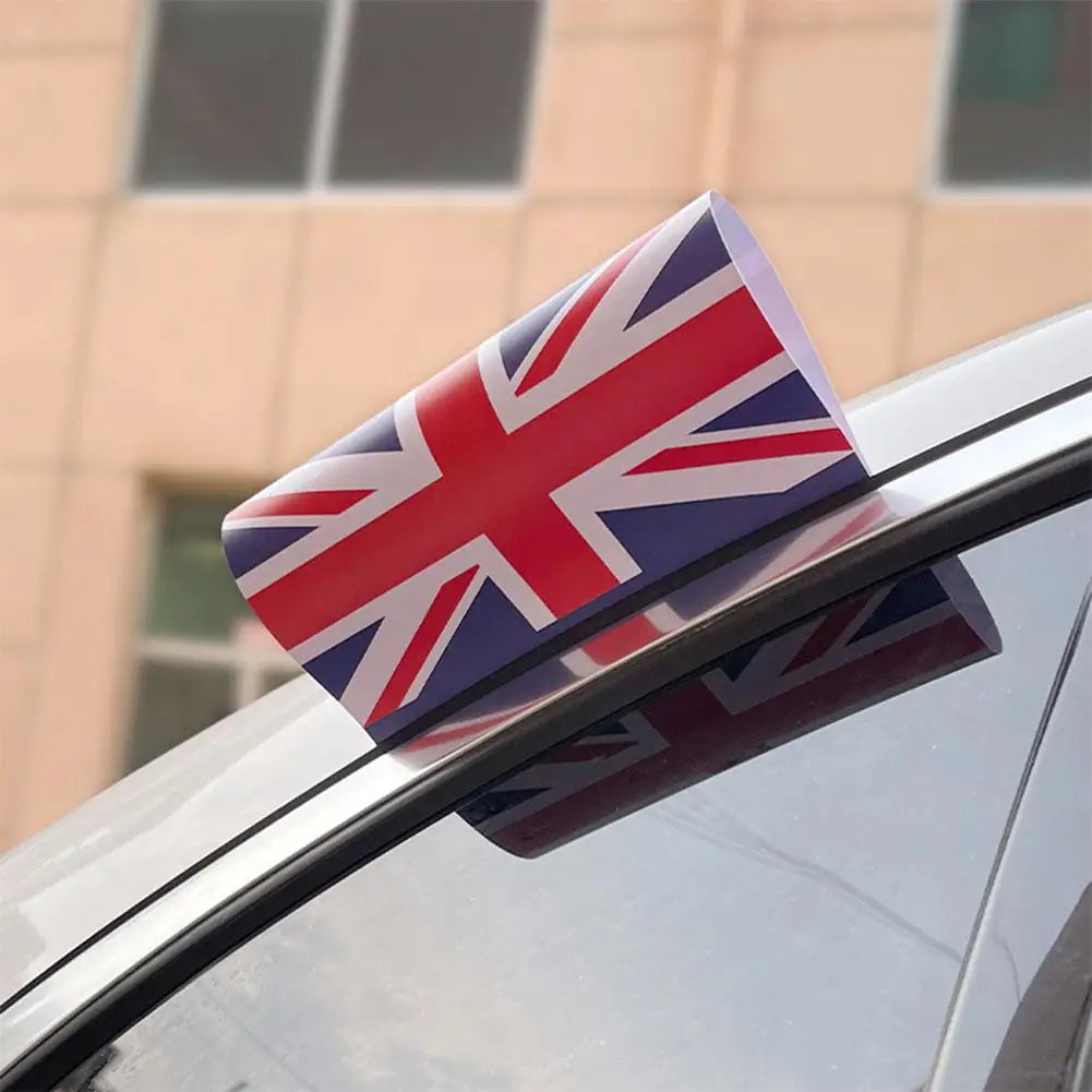 Pickup Car Rear Window Flag Decoration Decal Sticker Label Waterproof Sunscreen Car Washing Label Logo Sticker Rear Door Decor