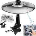 5.5-inch Mini Metal Drum Cymbal with Bright Sound, Perfect for Car Air Vent, Fun Interior Decor Musical Gadget, Music Lovers