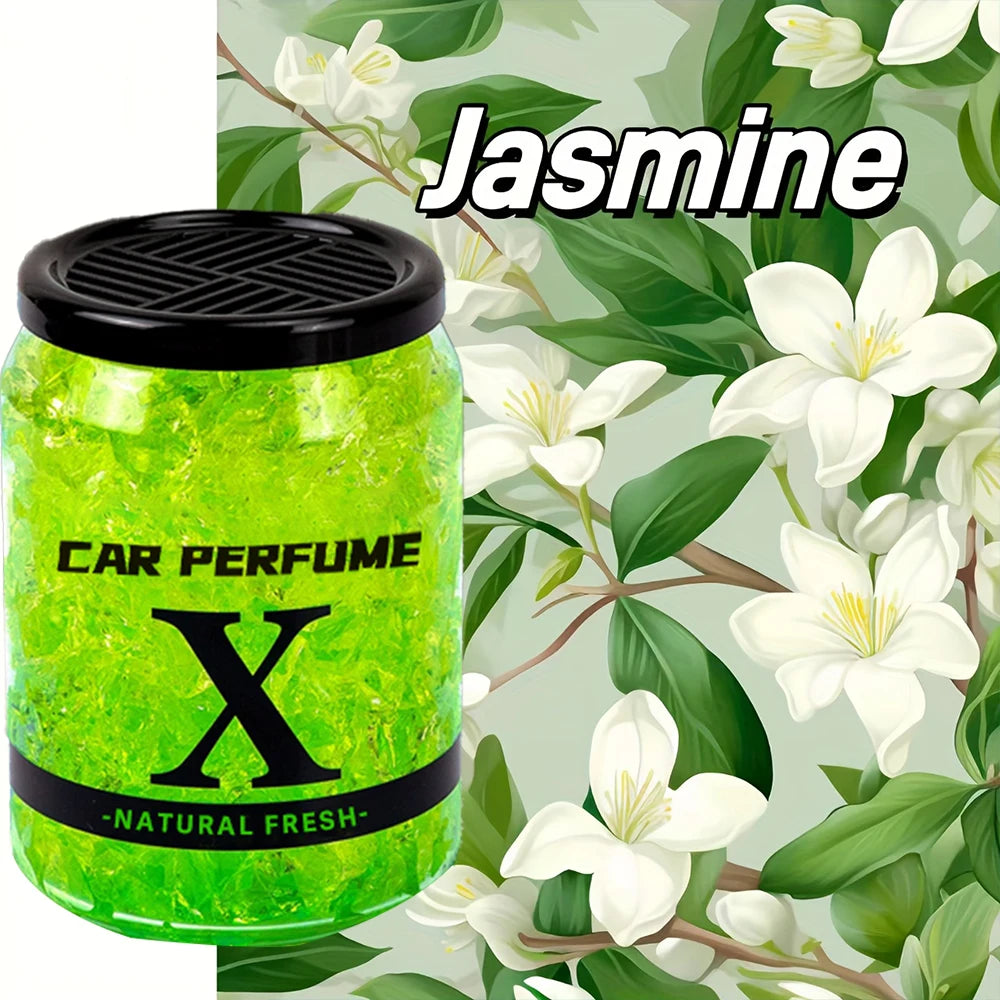 220g Solid Car Perfume Air Freshener Durable Deodorant Gel for Bedroom Living Room Bathroom Shoe Cabinet General Fragrance