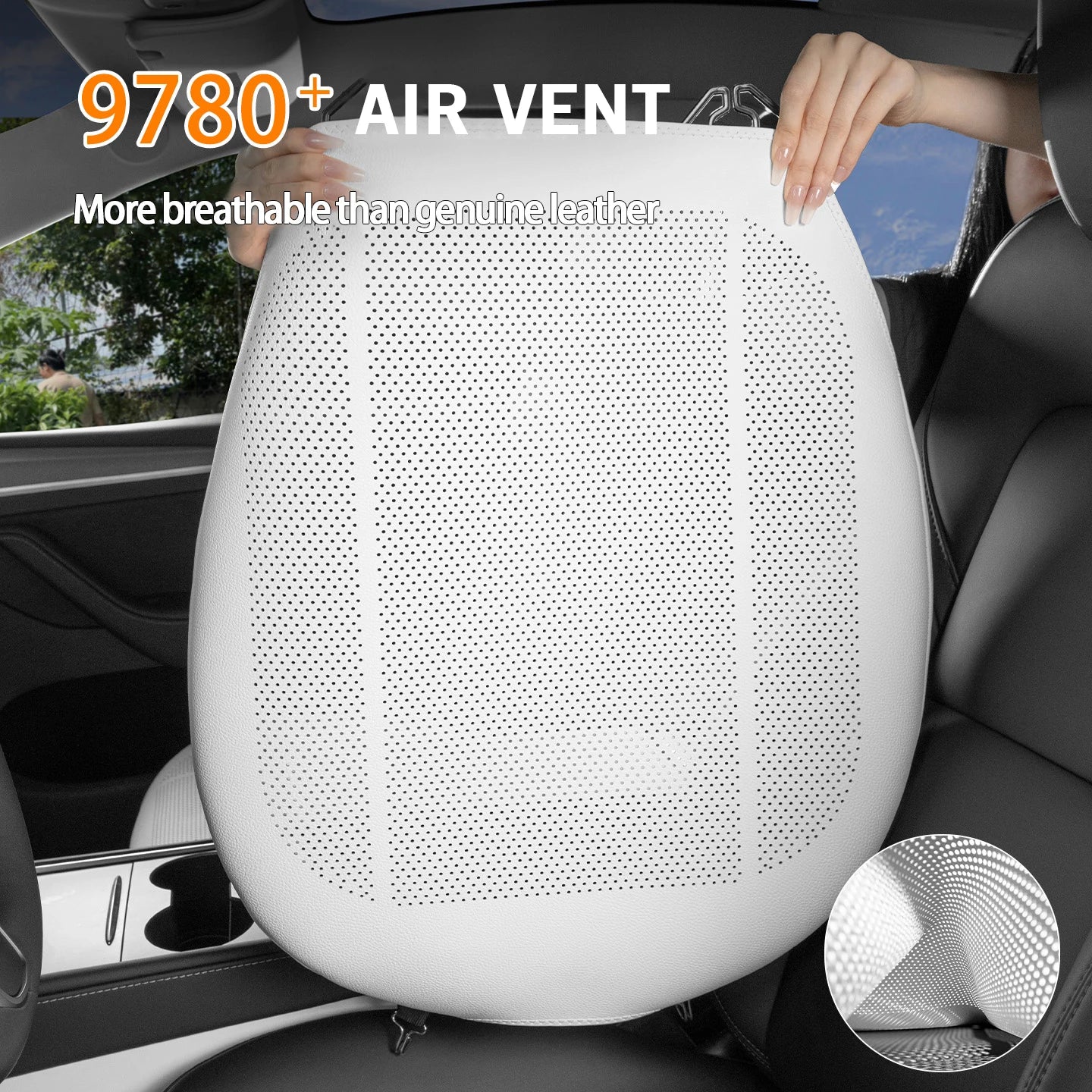 For Tesla Car Seat Cover Full Surround Protective Covers Breathable Sweatproof Four Seasons Nappa Leather Seat Cushion