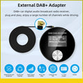 Car DAB/DAB+ Radio Adapter Portable DAB Digital Radio FM Transmitter Music Receiver Unlimited Presets