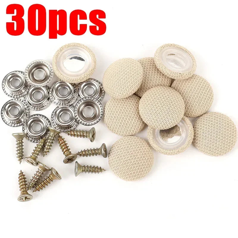 Universal Car Roof Fixing Buckle Screw Kit Fastener Auto Interior Ceiling Cloth Shedding Repair Rivet Cars Accessories