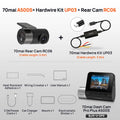 70mai Dash Cam Pro Plus A500S 1944P ADAS GPS Camera 70mai Front Cam A500S 140FOV Car DVR 24H Parking Support Rear Interior Cam