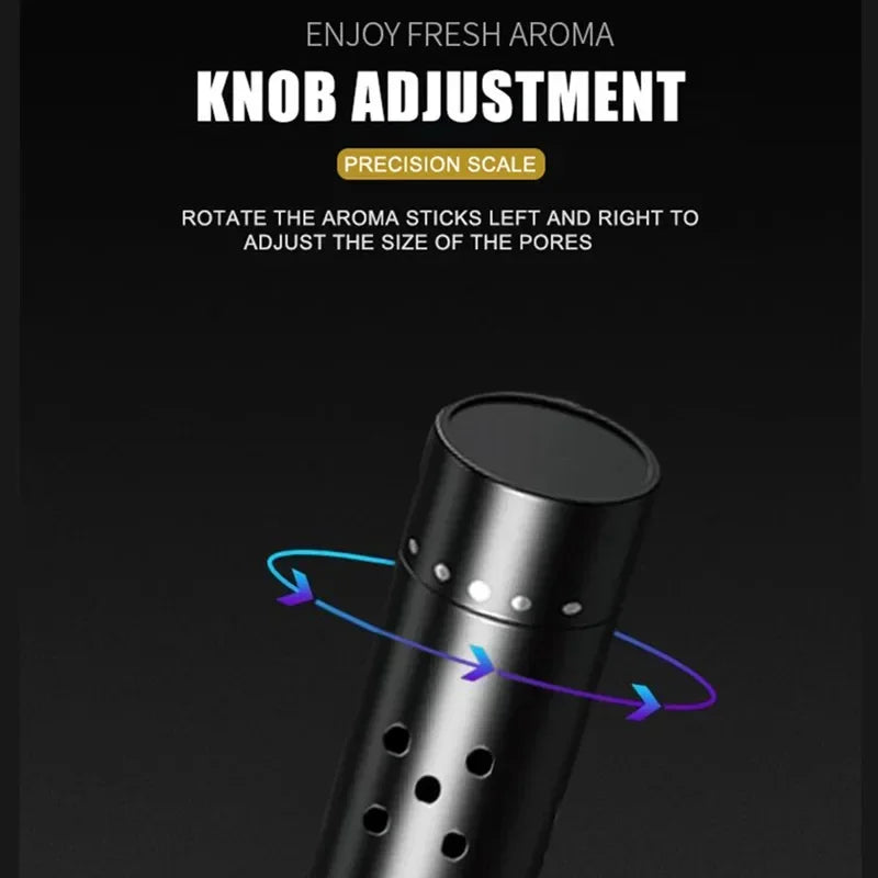 Car Air Freshener Vent Clip Auto Interior Perfume Diffuser, Long-Lasting Scent for Vehicles 6 Styles, Refillable Car Accessories