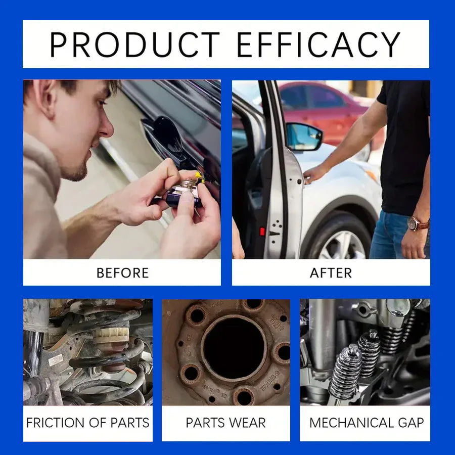 Car Sunroof Track Lubricating Grease 100g White Car Lubricant Oil Grease Mechanical Maintenance Door Abnormal Noise Antirust Oil