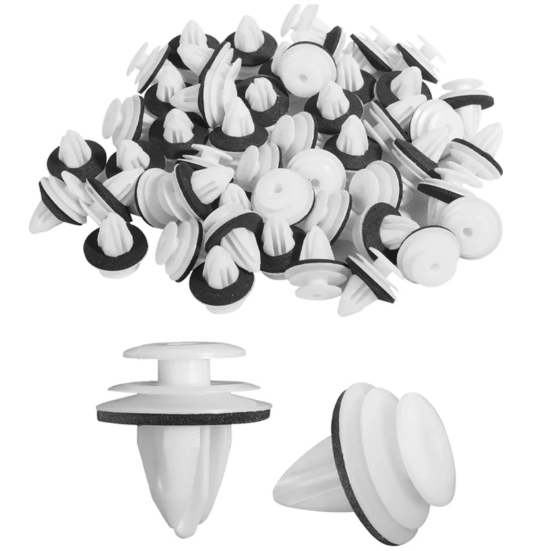 20-100pcs Car Door Panel Clip Auto Bumper Fastener Rivet Clip Car Fender Dashboard Door Clip Panel Retainer Car Accessories