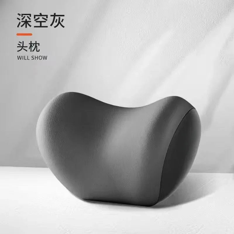 Car Headrest/Lumbar Support Car Neck Pillow Waist Cushion Driver Seat Backrest Car Cushion Driving Lumbar Support Waist Support