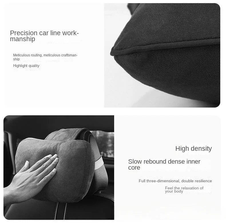 High-Quality Car Headrest Neck Support Seat / Maybach Design S Class Soft Universal Adjustable Car Pillow Neck Rest Cushion