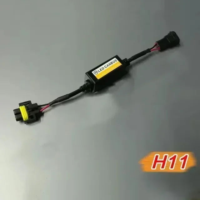 NEW 1/2/4PCS LED Canbus Car Headlights Error Free Resistor for SUV Fog Lights H4 H7 H1 H11 9006 9007 Adapter Anti-Flicker Tools