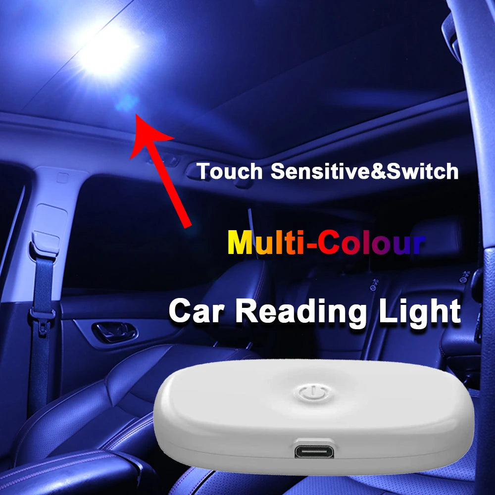 Adesivas Wireless Led Lights Trunk LED Light Roof Car Interior Lights Ambient Car Lighting Caravan LED Touch Lights with Battery