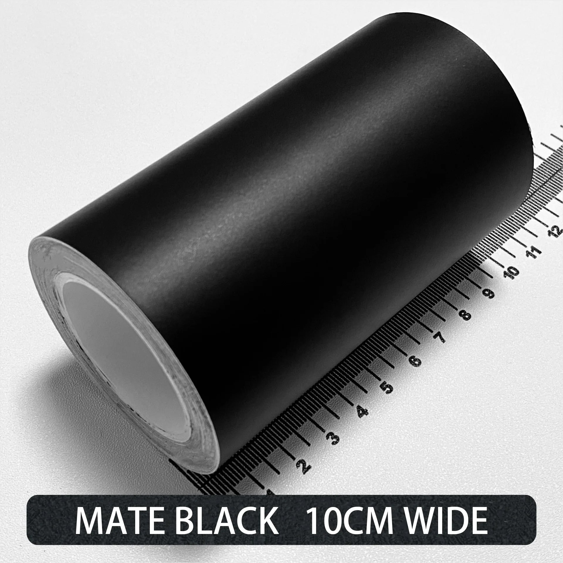Carbon Fiber Car Stickers Self-adhesive Automotive Wrap Tape Matte Black Protective Car Film 3D Vinyl Door Strip Accessories
